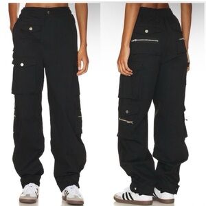 EB Denim XS Black Cargo Pants